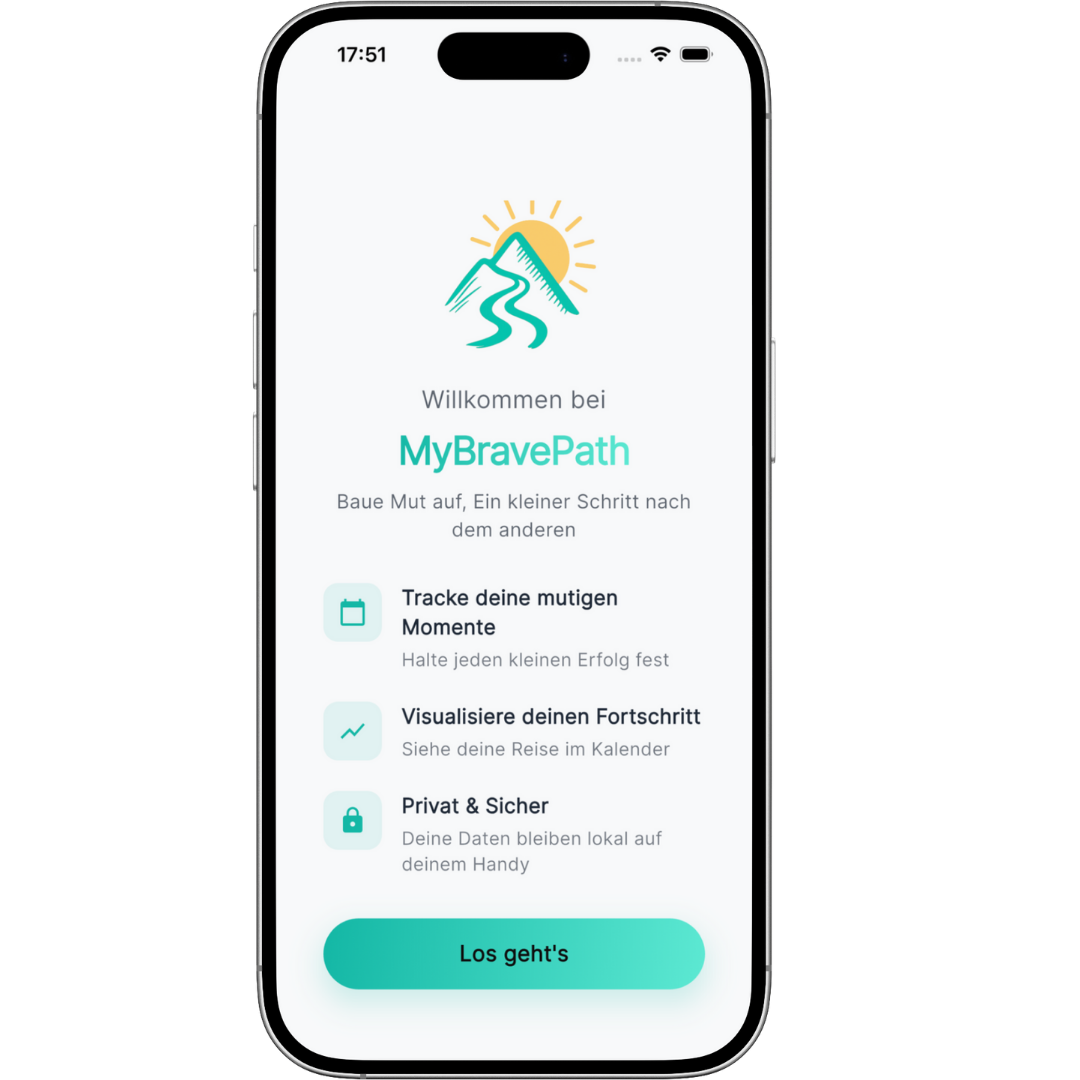 MyBravePath App Screenshot